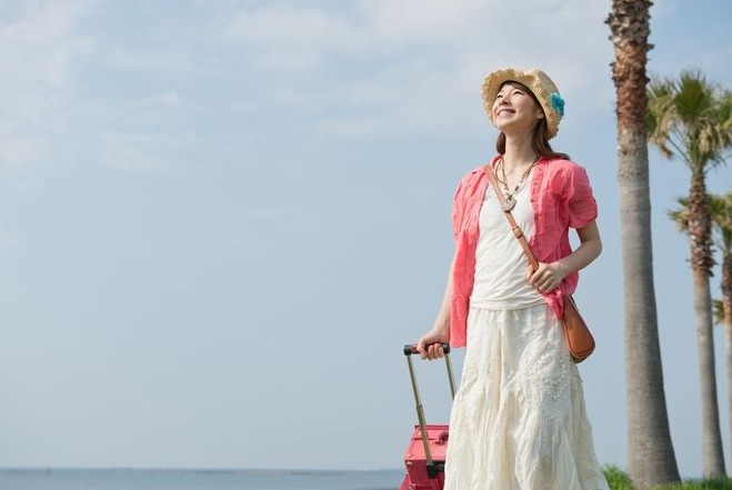 女性ひとり旅行