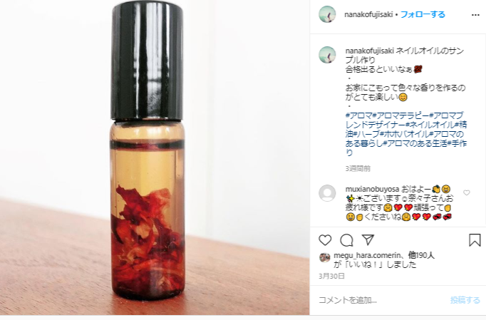 藤崎奈々子さんのインスタグラム